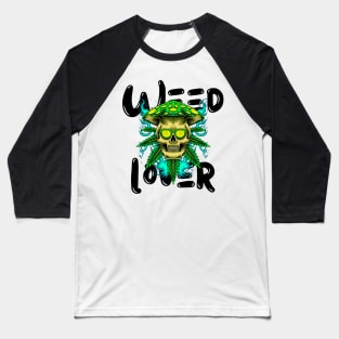 Weed Lover Baseball T-Shirt